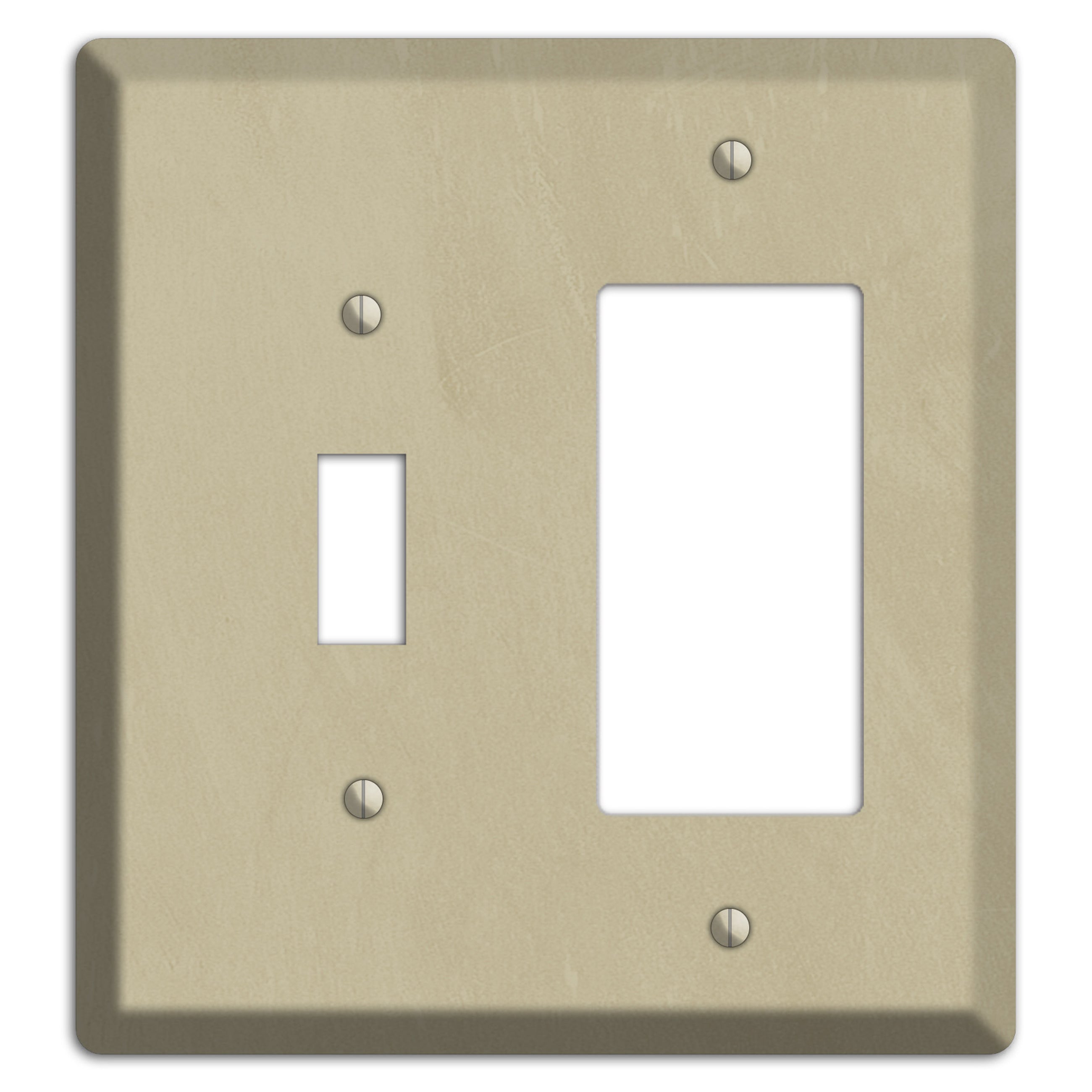 Chalk Beige Toggle / Rocker Wallplate
