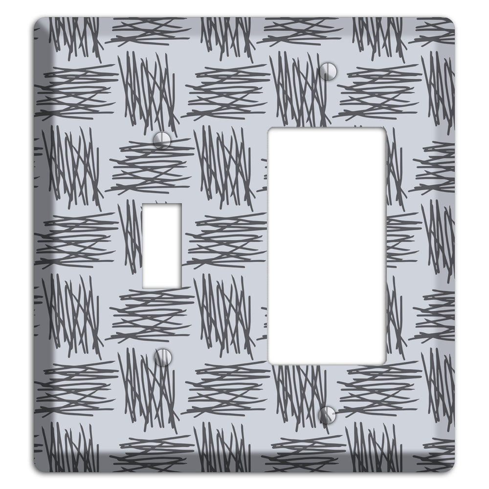 Abstract 10 Toggle / Rocker Wallplate