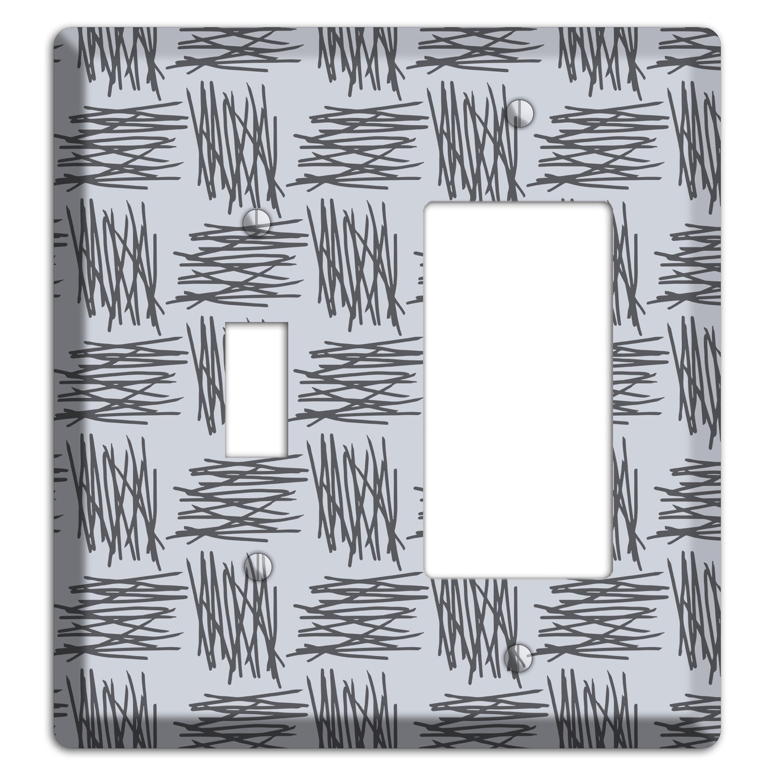 Abstract 10 Toggle / Rocker Wallplate