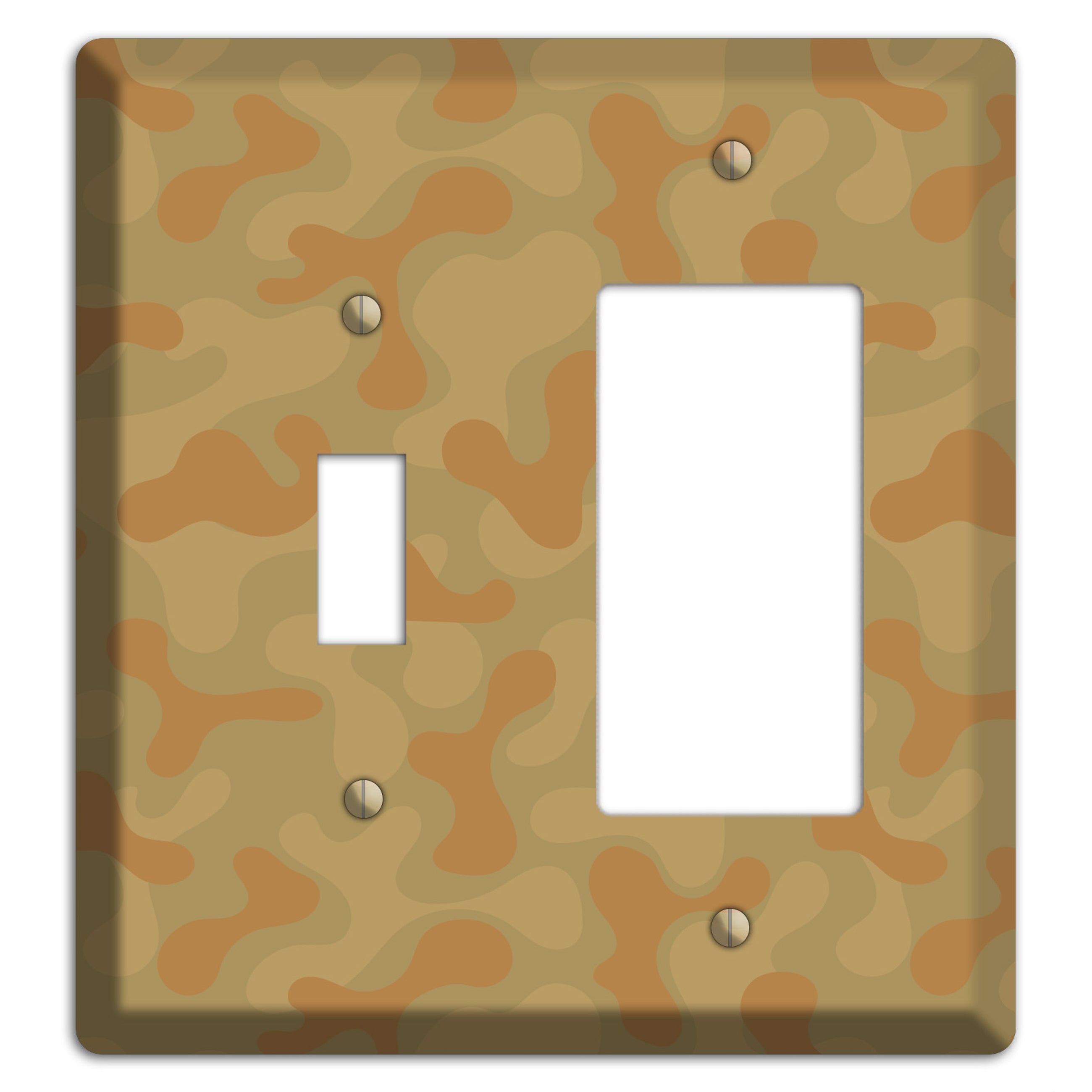 UCP Camo Toggle / Rocker Wallplate