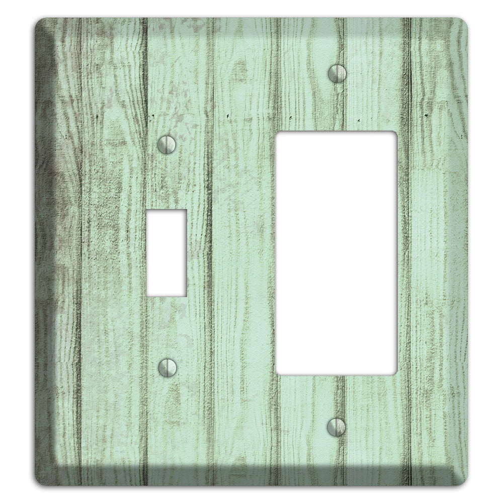 Norway Weathered Wood Toggle / Rocker Wallplate