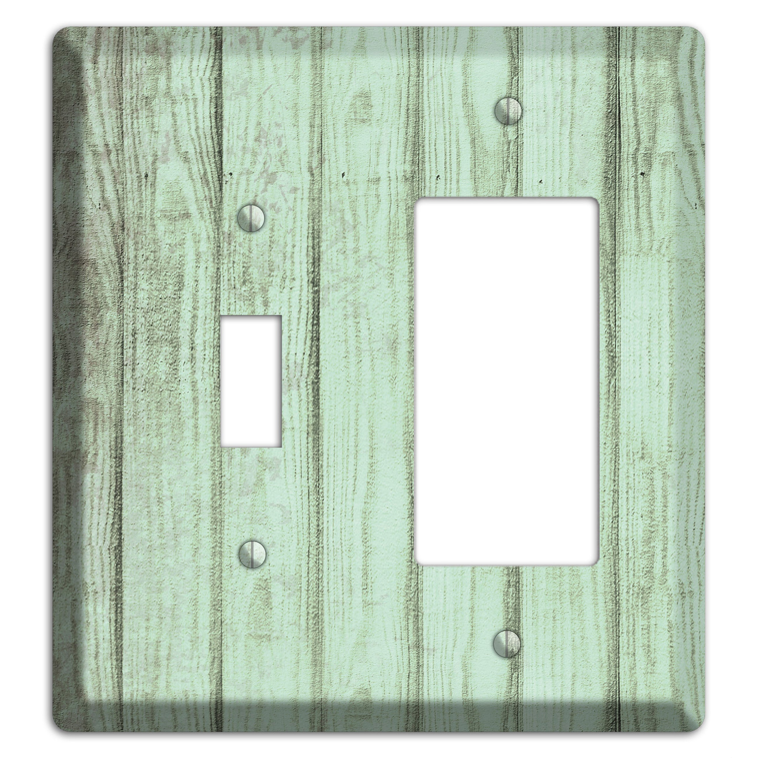 Norway Weathered Wood Toggle / Rocker Wallplate