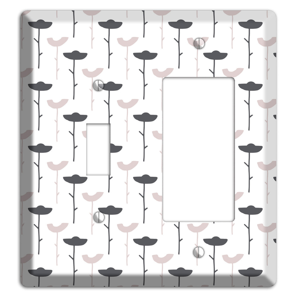 Abstract 6 Toggle / Rocker Wallplate