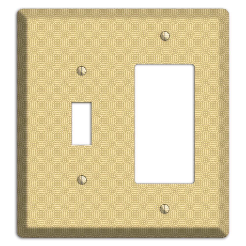 Khaki Weave Toggle / Rocker Wallplate