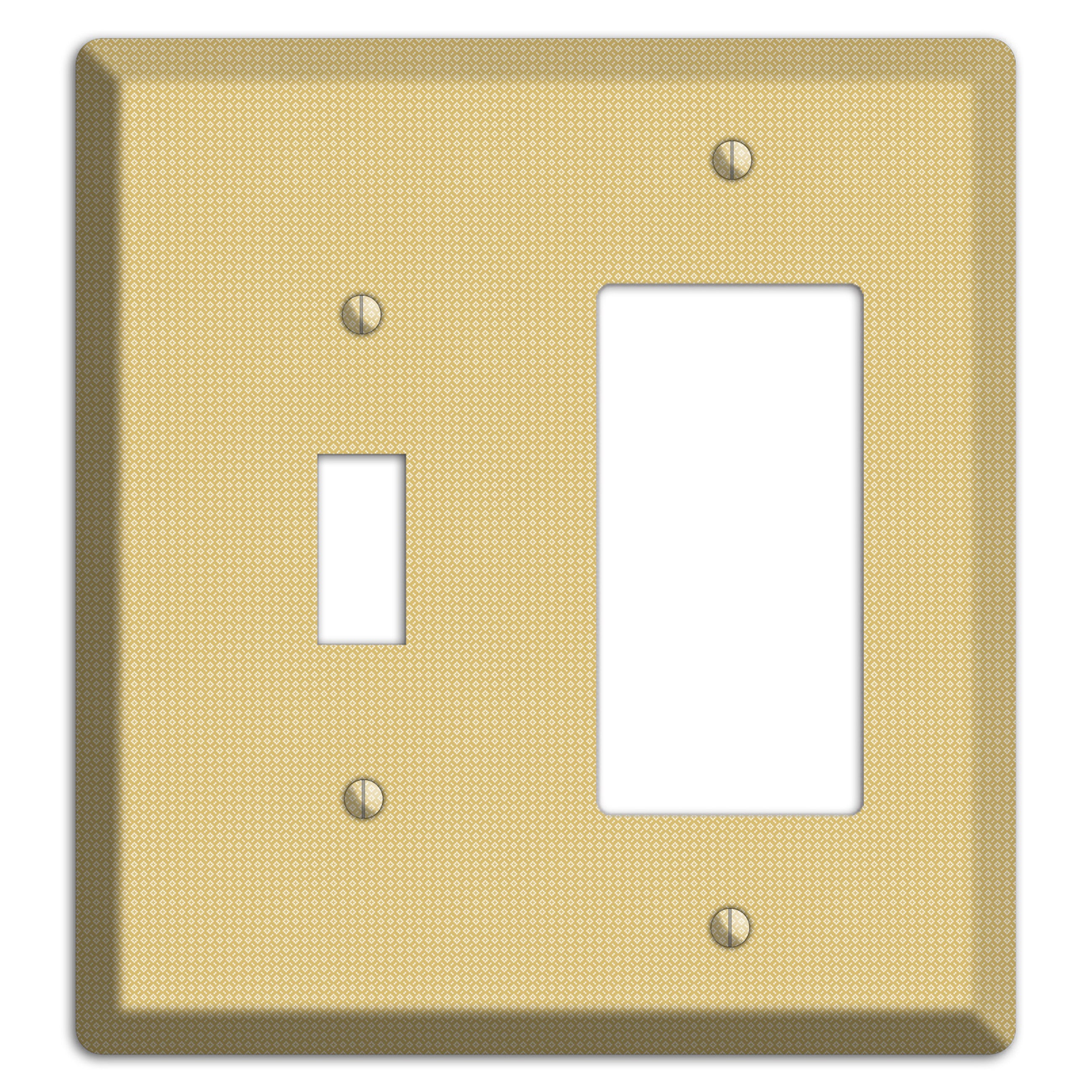 Khaki Weave Toggle / Rocker Wallplate