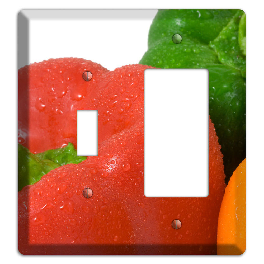 Peppers Toggle / Rocker Wallplate