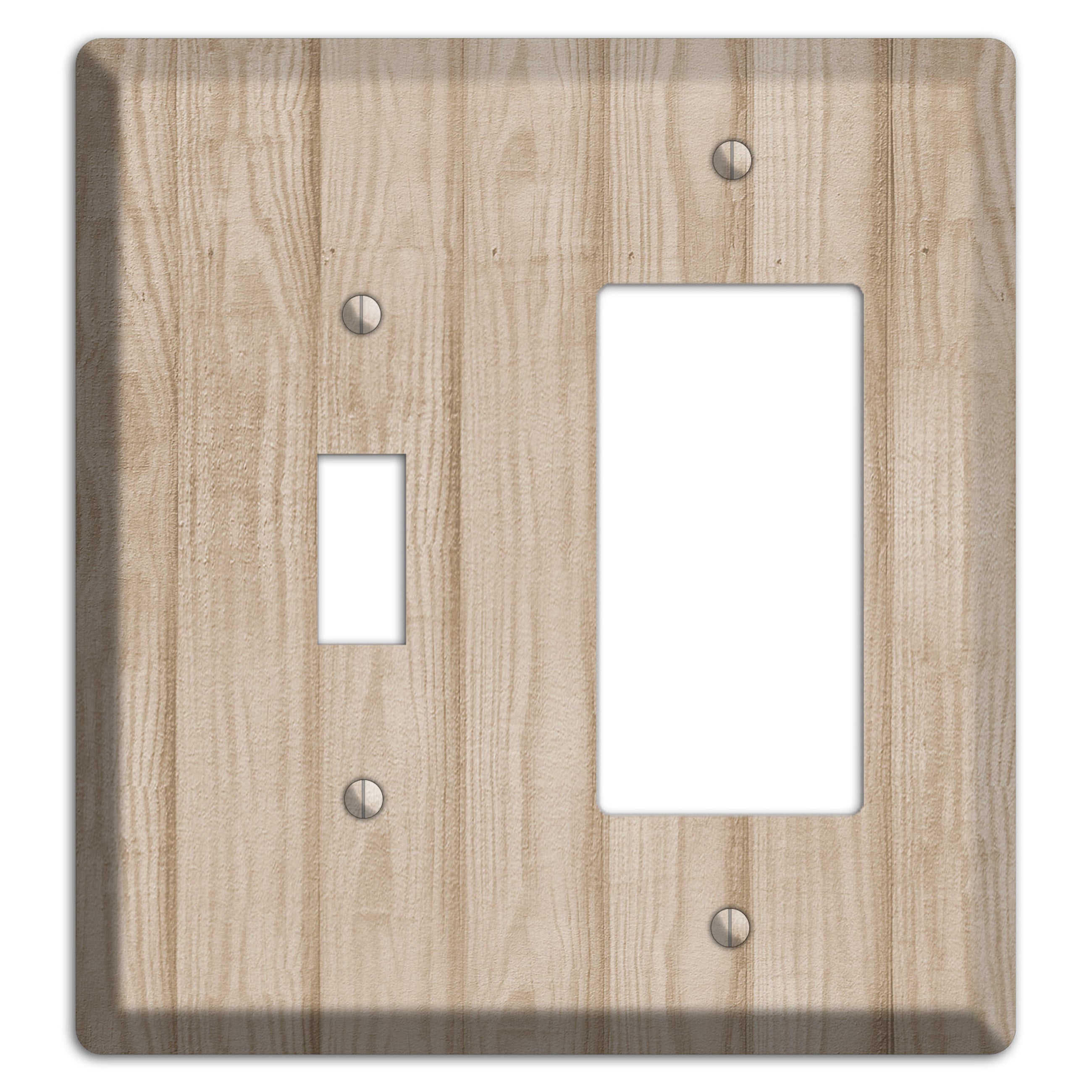 Indian Khaki Neutral Texture Toggle / Rocker Wallplate