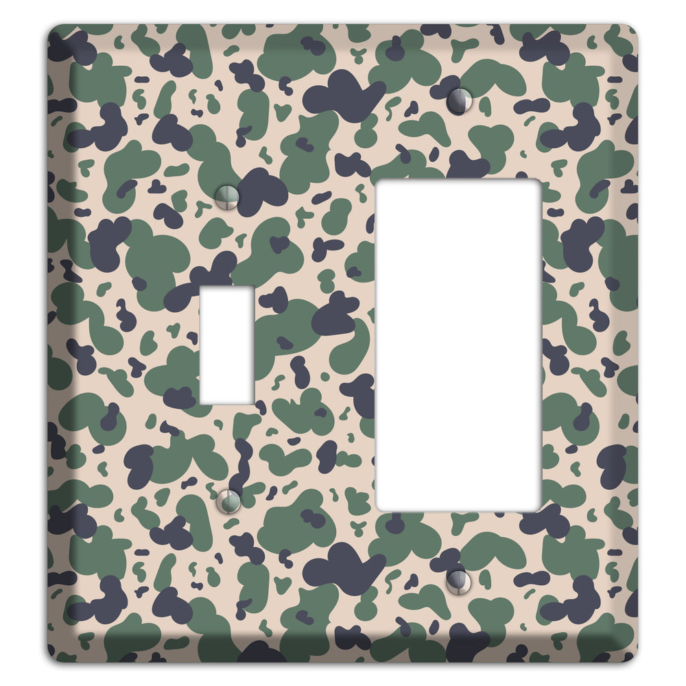Afghanistan Blotch 2 Camo Toggle / Rocker Wallplate