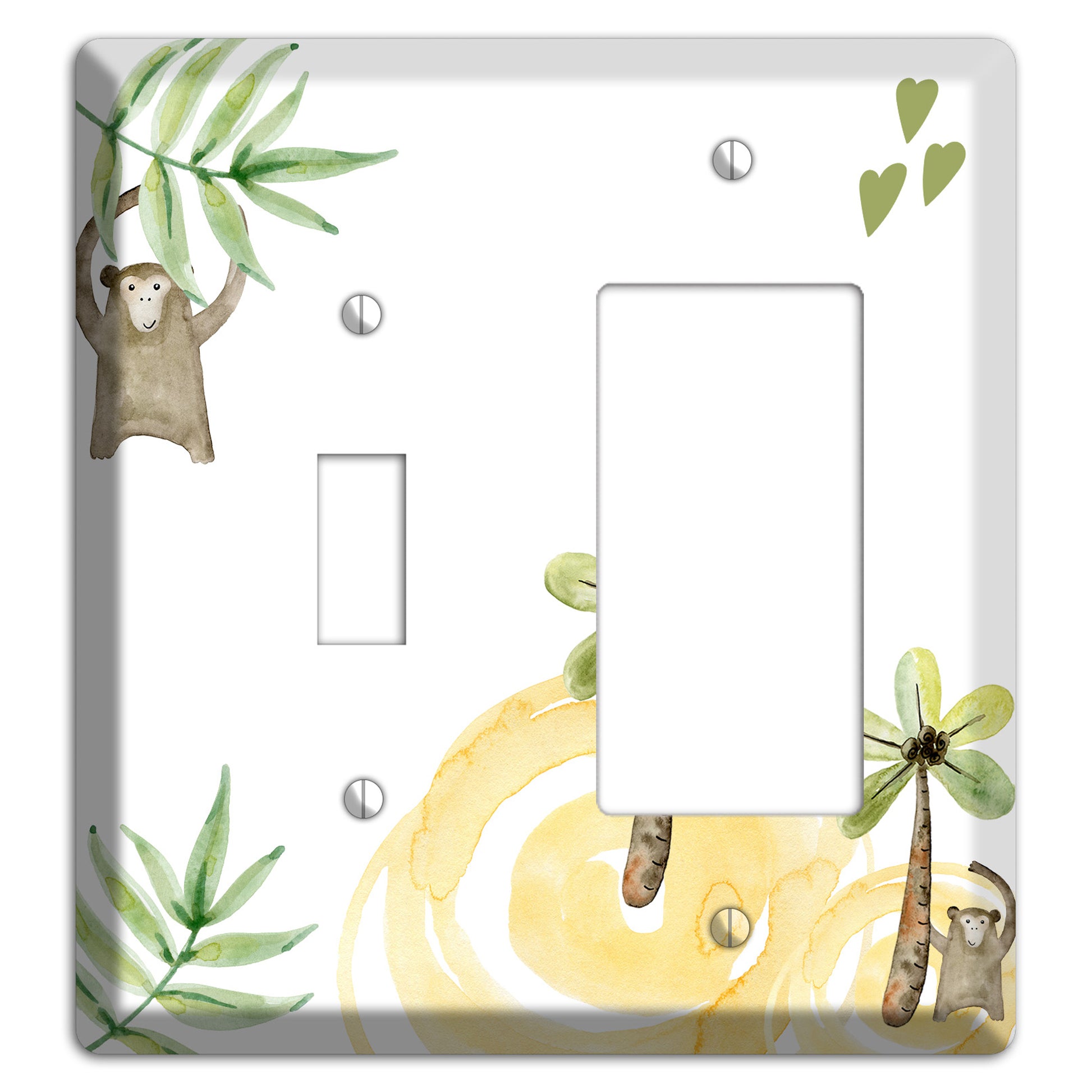 Monkey Toggle / Rocker Wallplate