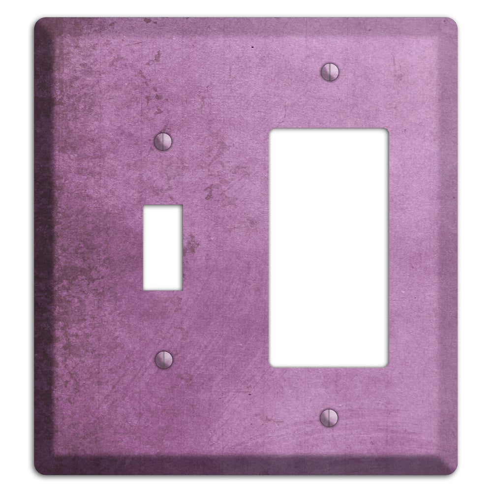Bouquet Vintage Grunge Toggle / Rocker Wallplate