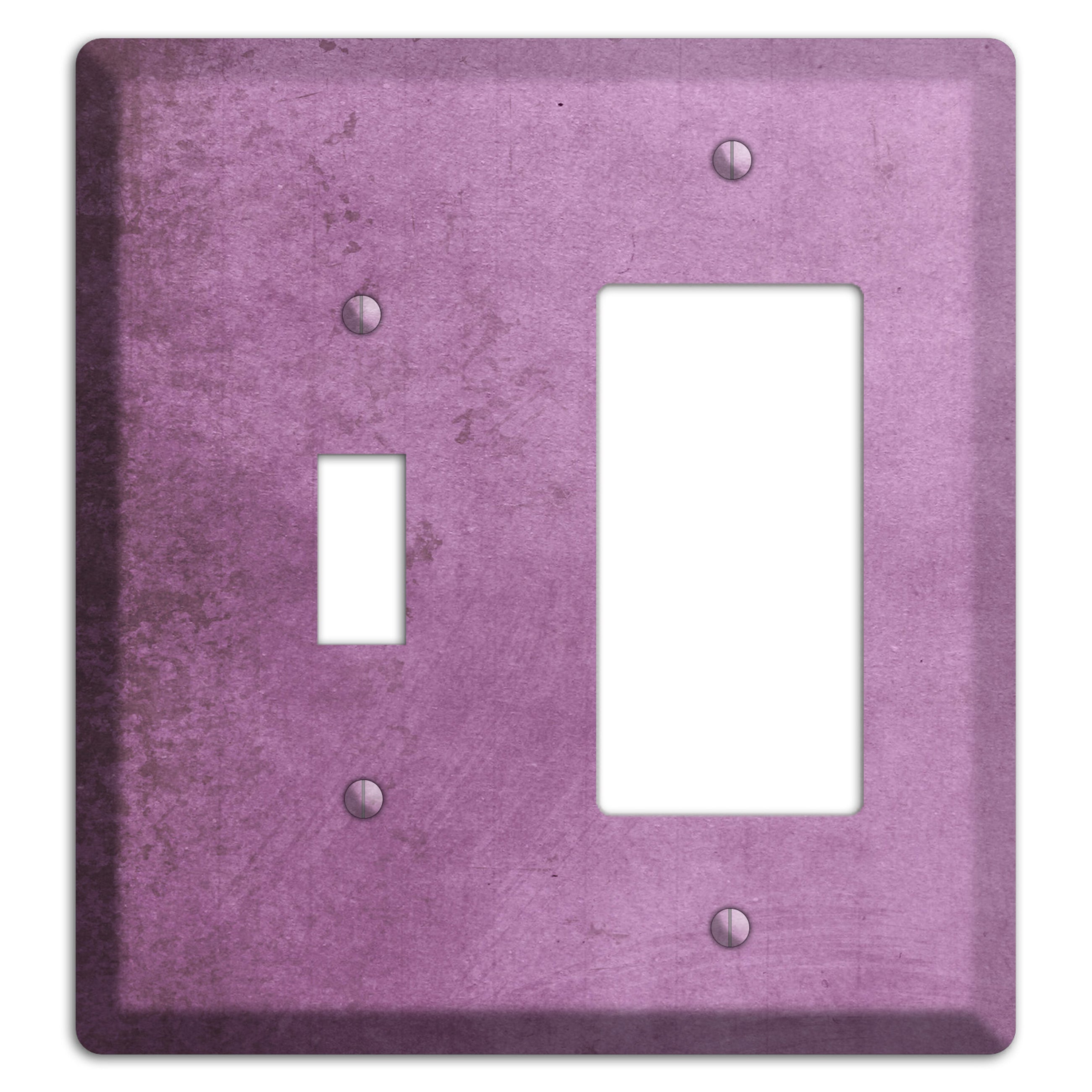 Bouquet Vintage Grunge Toggle / Rocker Wallplate