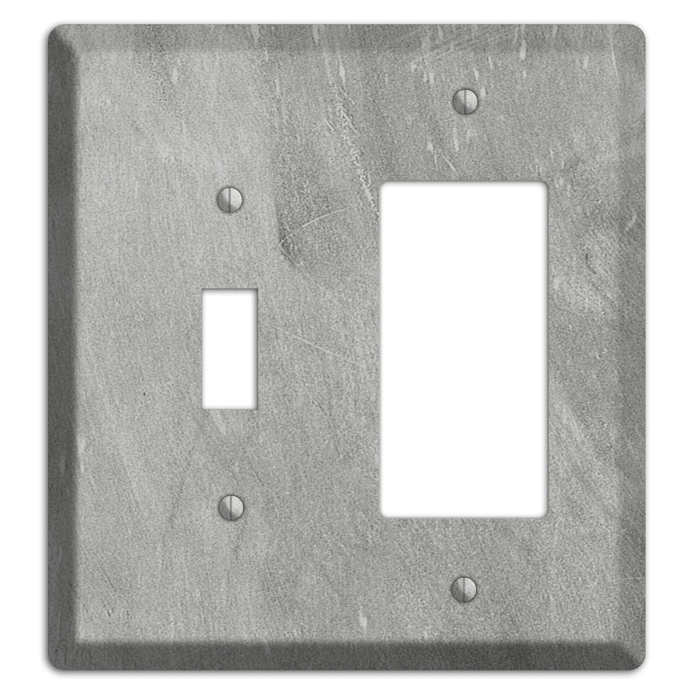 Chalk Grey Toggle / Rocker Wallplate