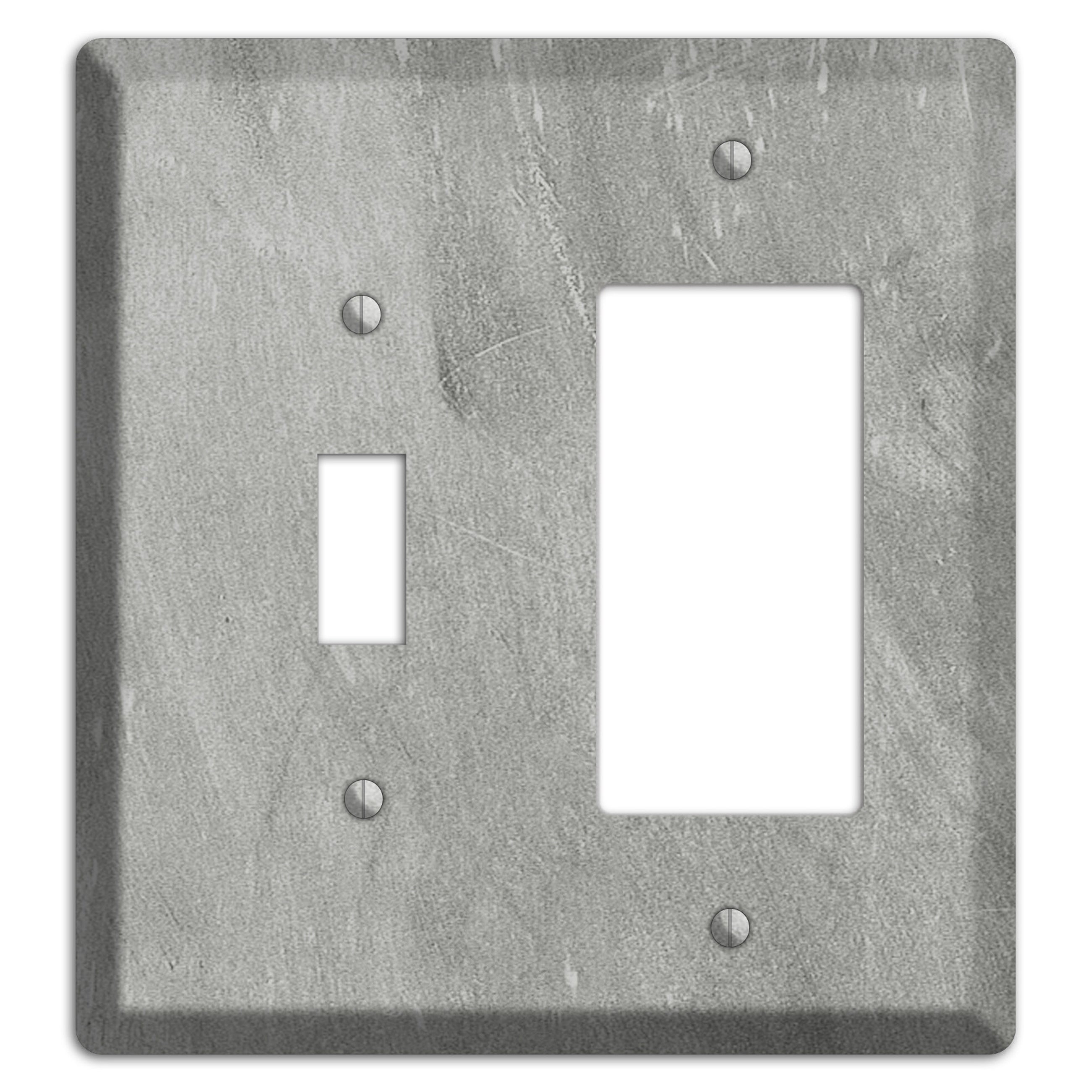 Chalk Grey Toggle / Rocker Wallplate
