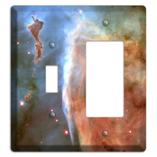 Carina Nebula Toggle / Rocker Wallplate