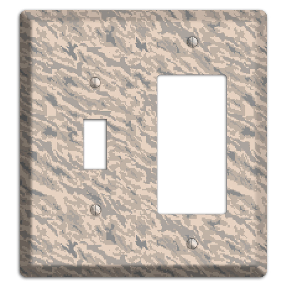 UCAF Tiger Stripe 2 Camo Toggle / Rocker Wallplate