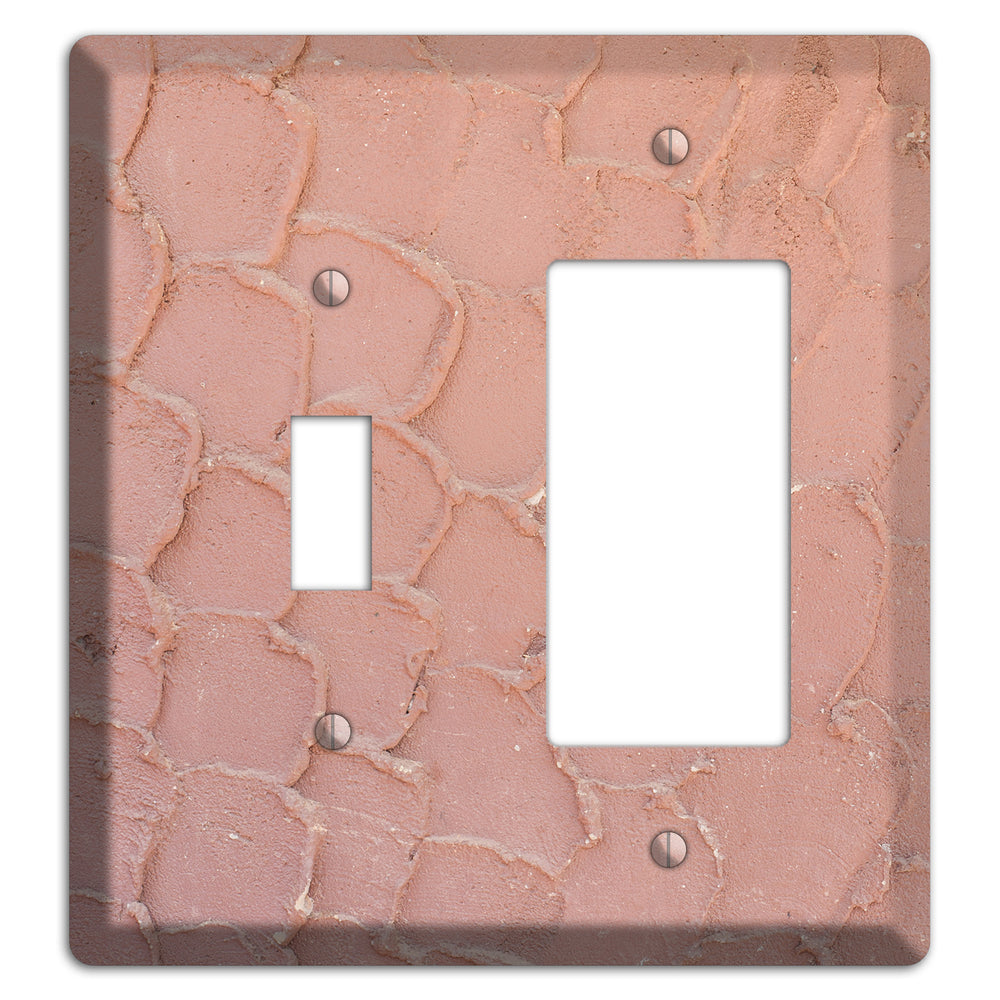 Plaster 4 Toggle / Rocker Wallplate