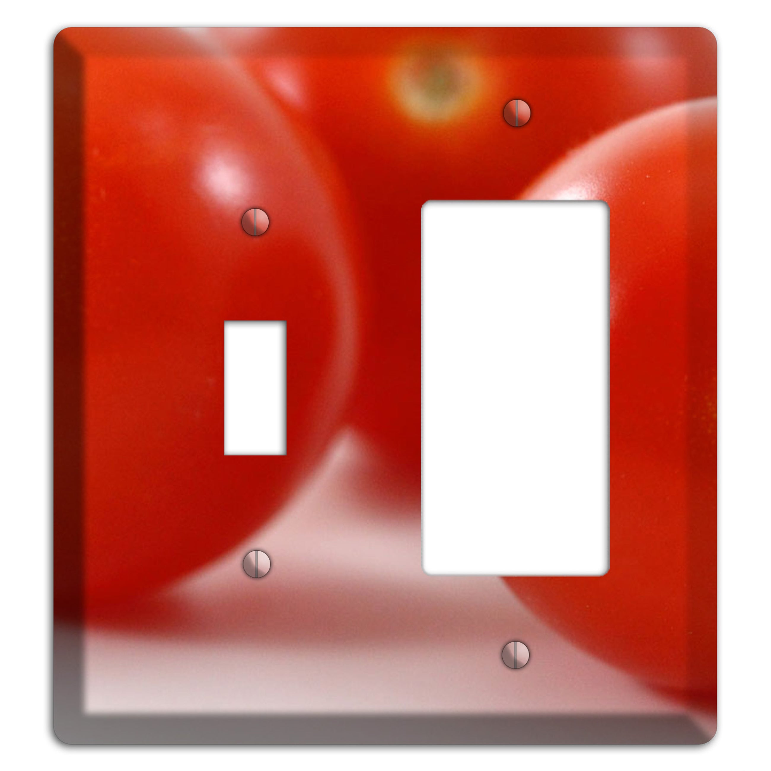 Tomoatoes Large Toggle / Rocker Wallplate