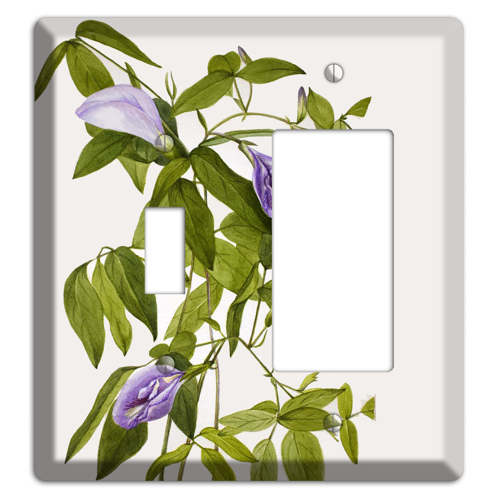Clitoria Mariana Toggle / Rocker Wallplate