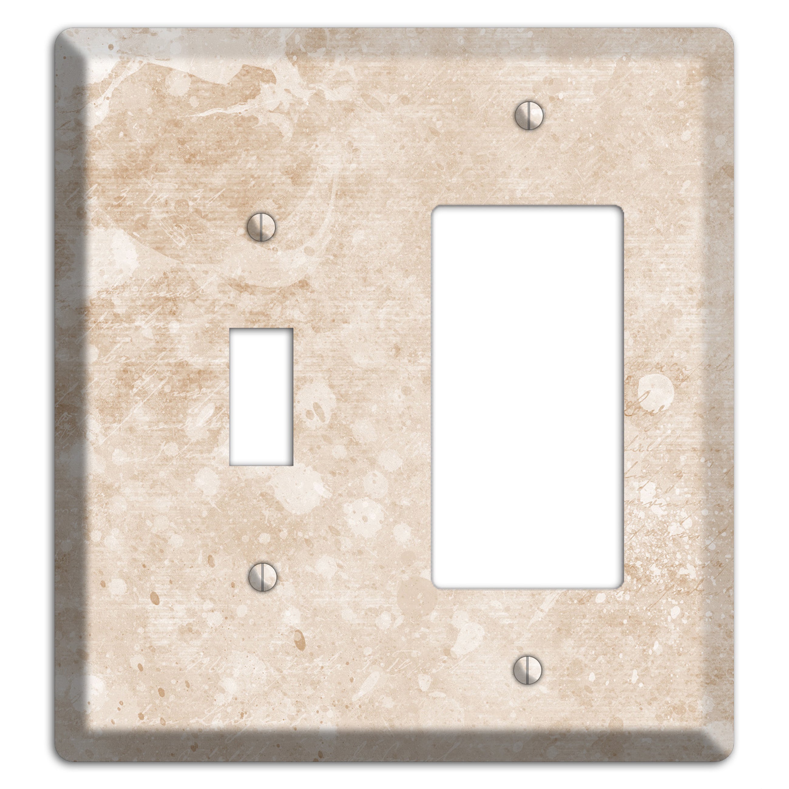 Logan Whimsical Damask Toggle / Rocker Wallplate