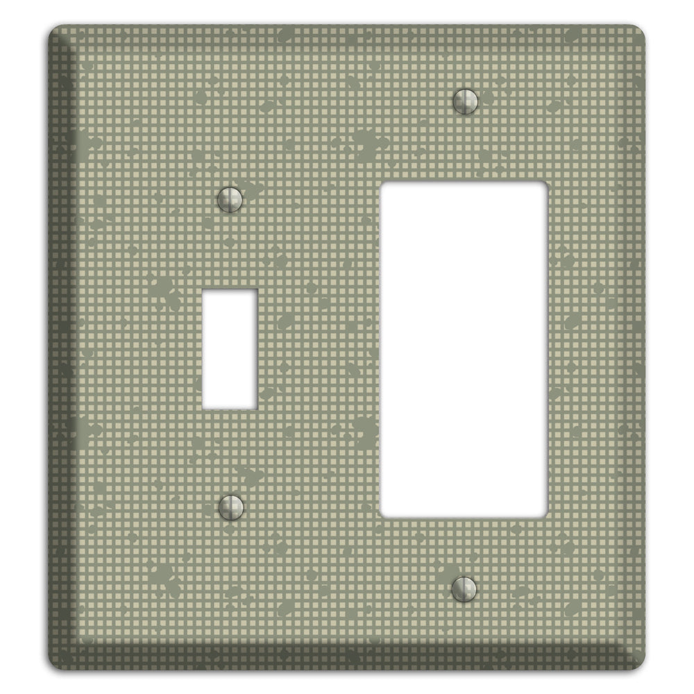 Night Desert Camo Toggle / Rocker Wallplate