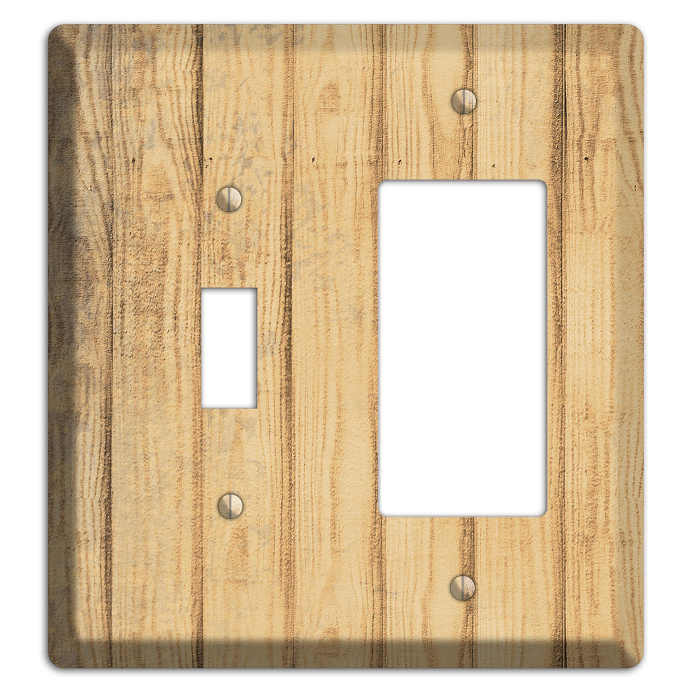 Twine Weathered Wood Toggle / Rocker Wallplate