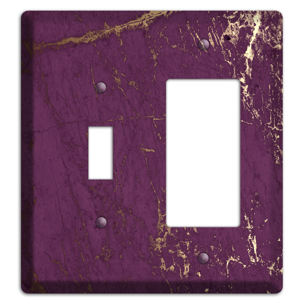 Finn Marble Toggle / Rocker Wallplate