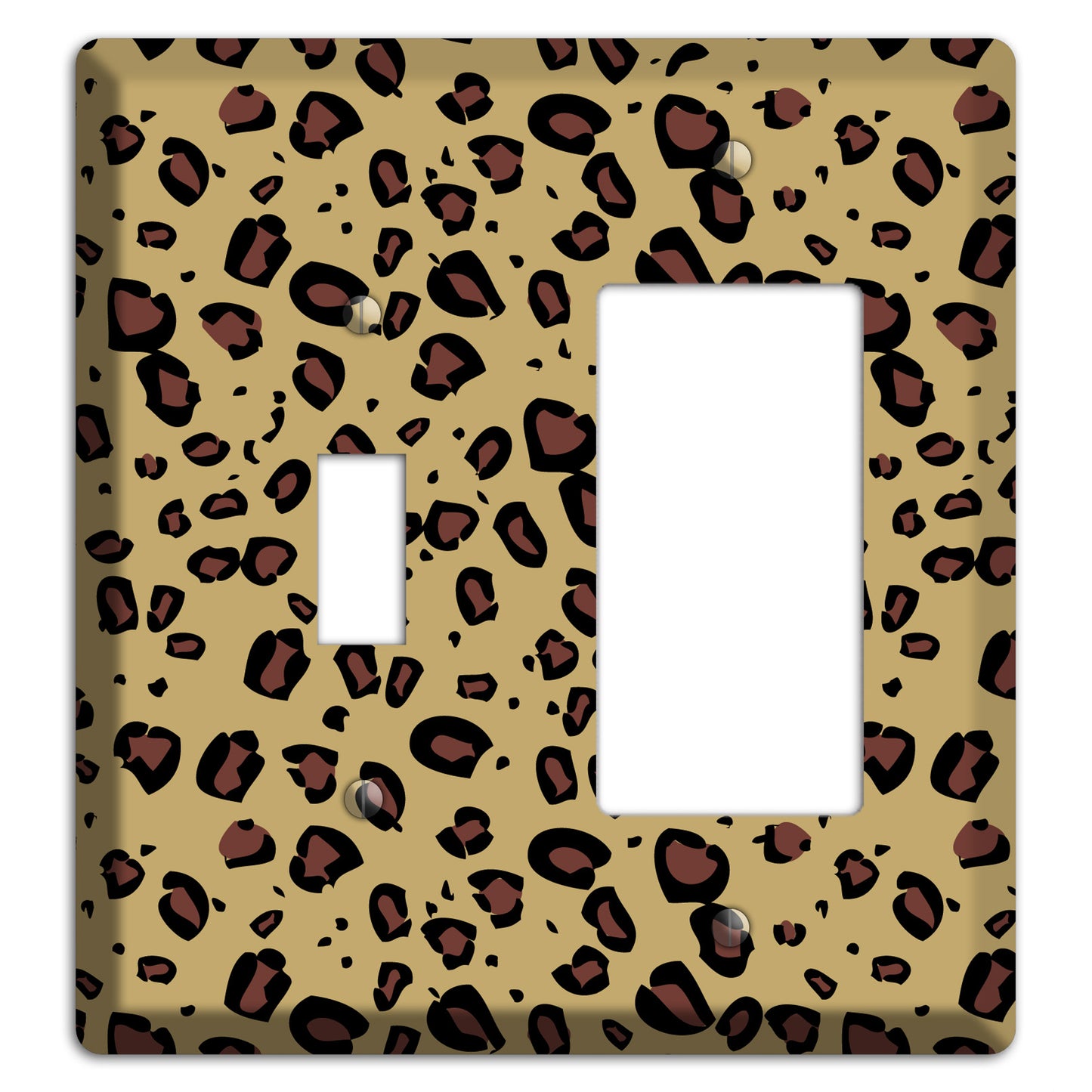 Leopard Toggle / Rocker Wallplate