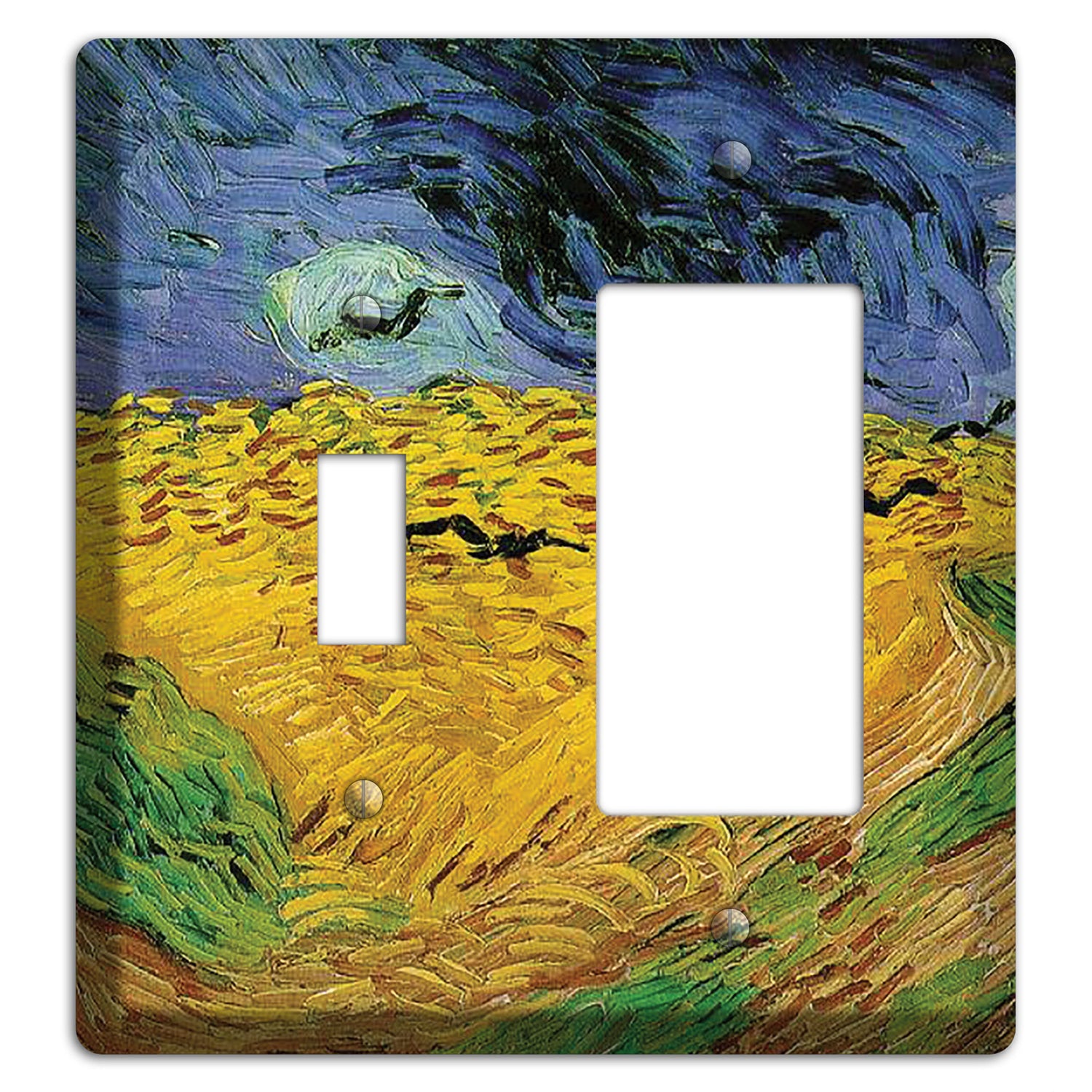 Vincent Van Gogh 6 Toggle / Rocker Wallplate