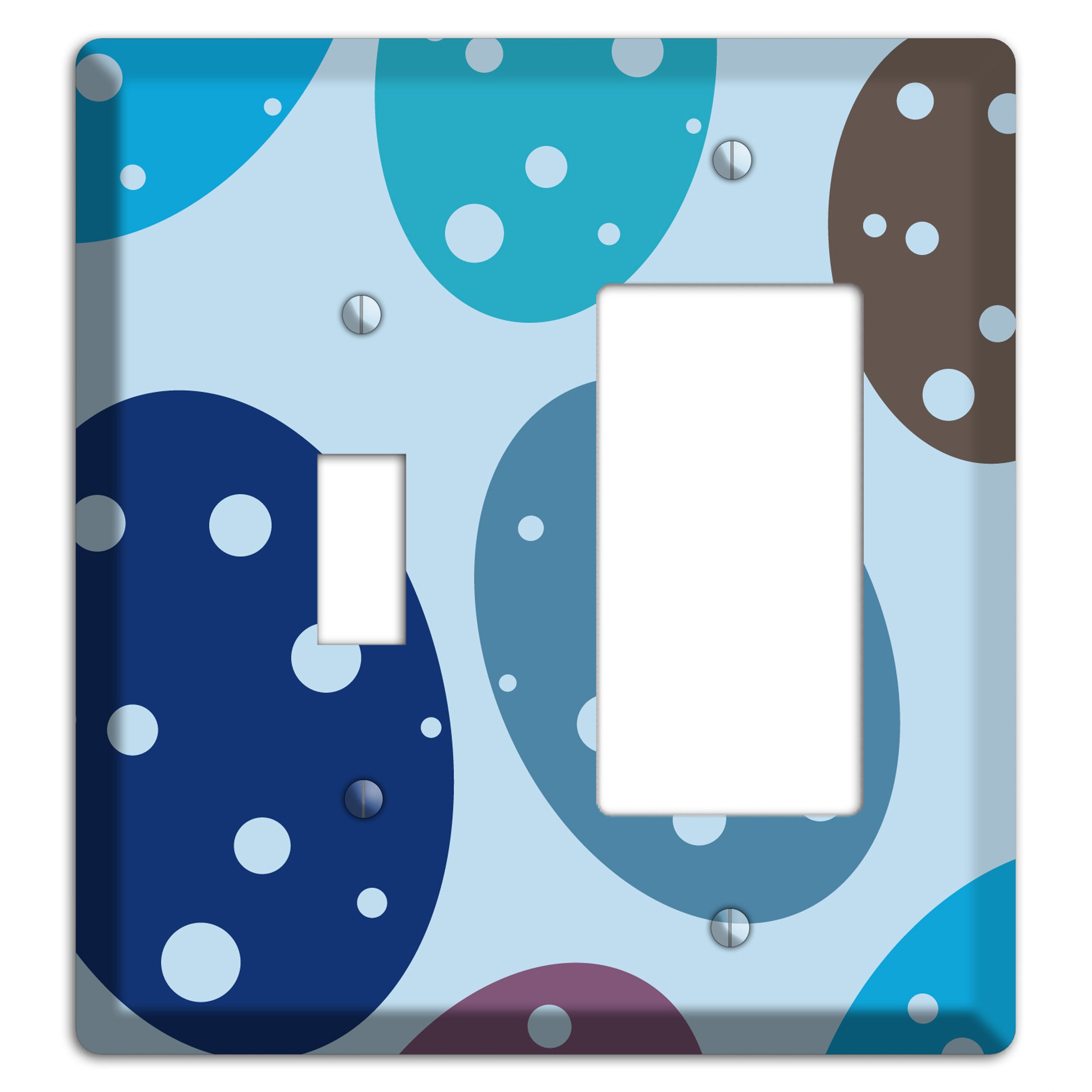 Blue Eggs Toggle / Rocker Wallplate