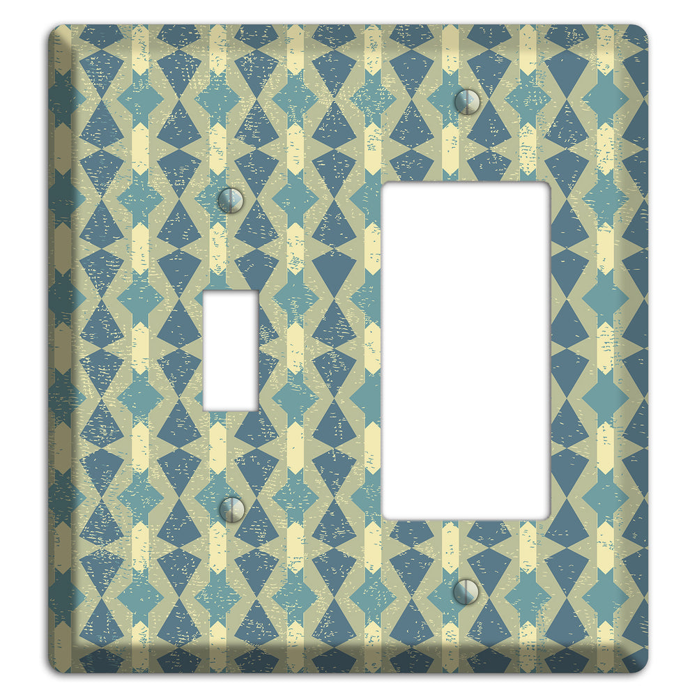 Turkish Mosaic Toggle / Rocker Wallplate