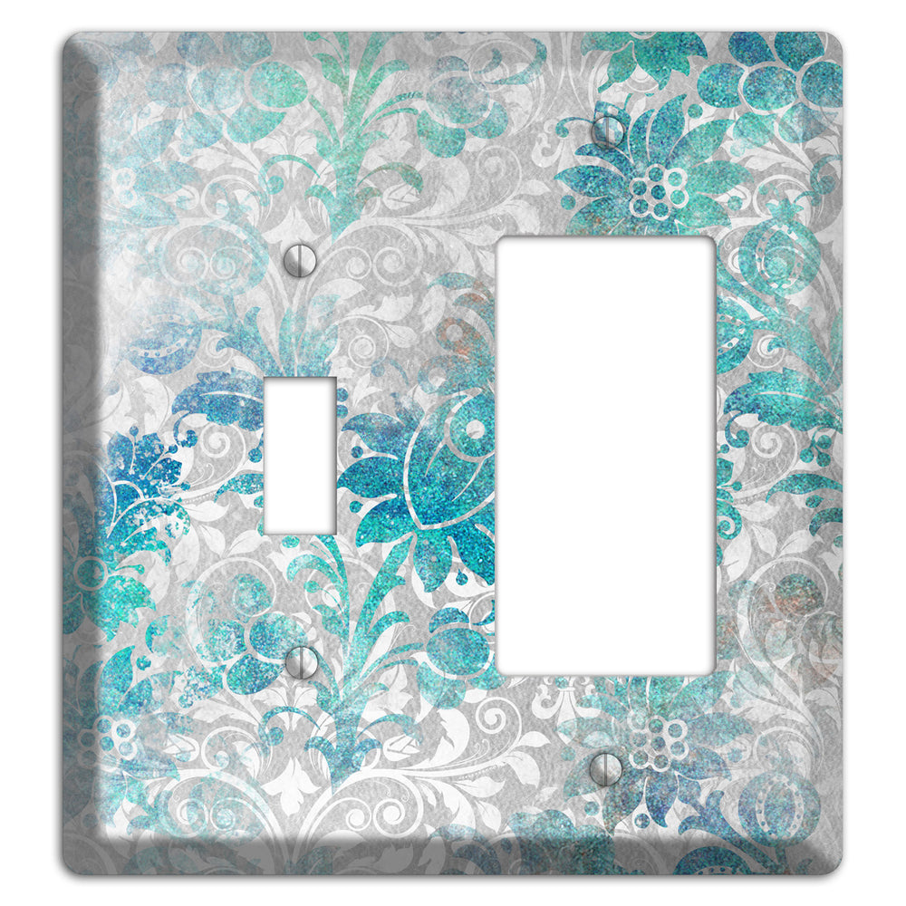 Gulf Stream Whimsical Damask Toggle / Rocker Wallplate