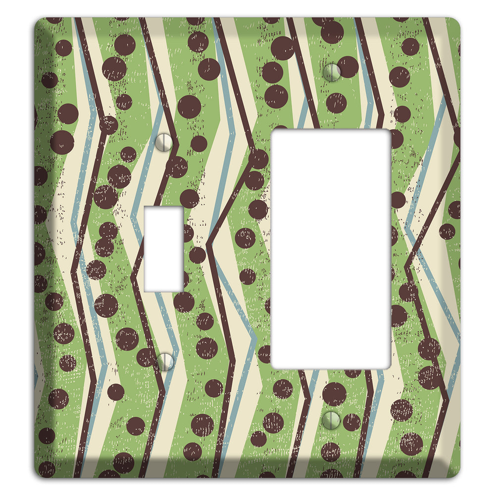 Coffee Plantation Toggle / Rocker Wallplate