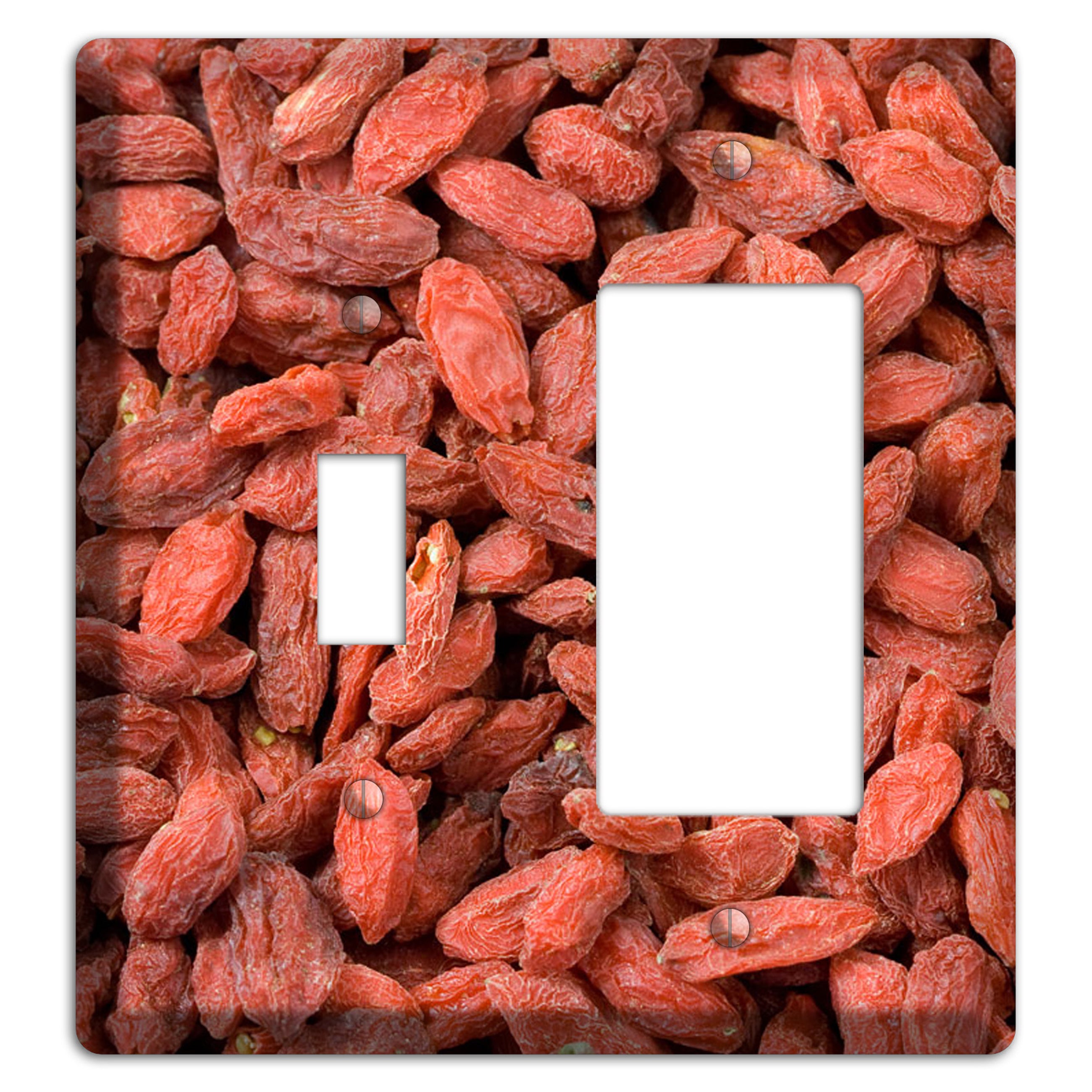 Goji Berries Toggle / Rocker Wallplate