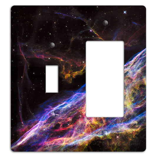 Veil Nebula Toggle / Rocker Wallplate