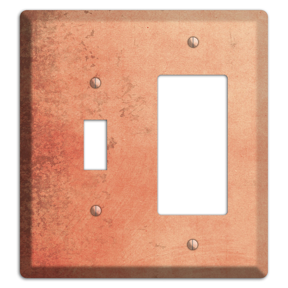 Tonys pink Vintage Grunge Toggle / Rocker Wallplate