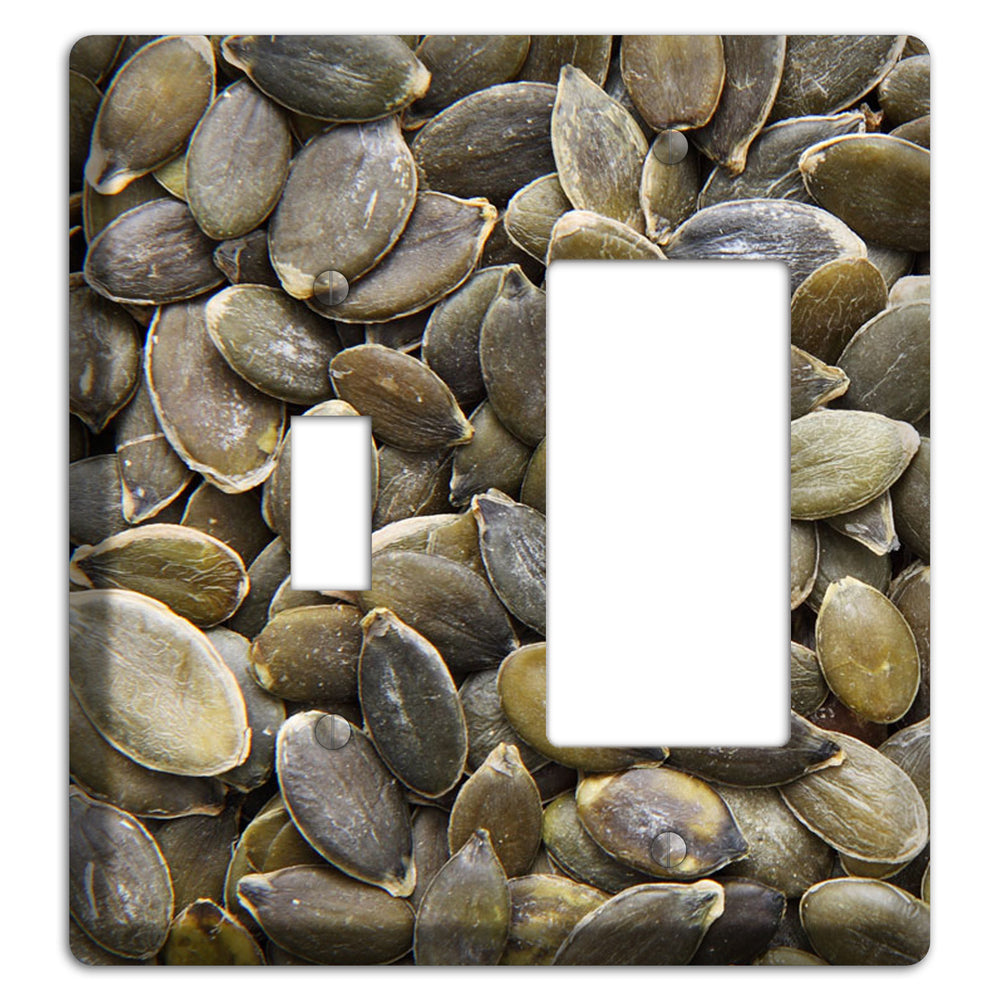 Sunflowers Seeds Toggle / Rocker Wallplate