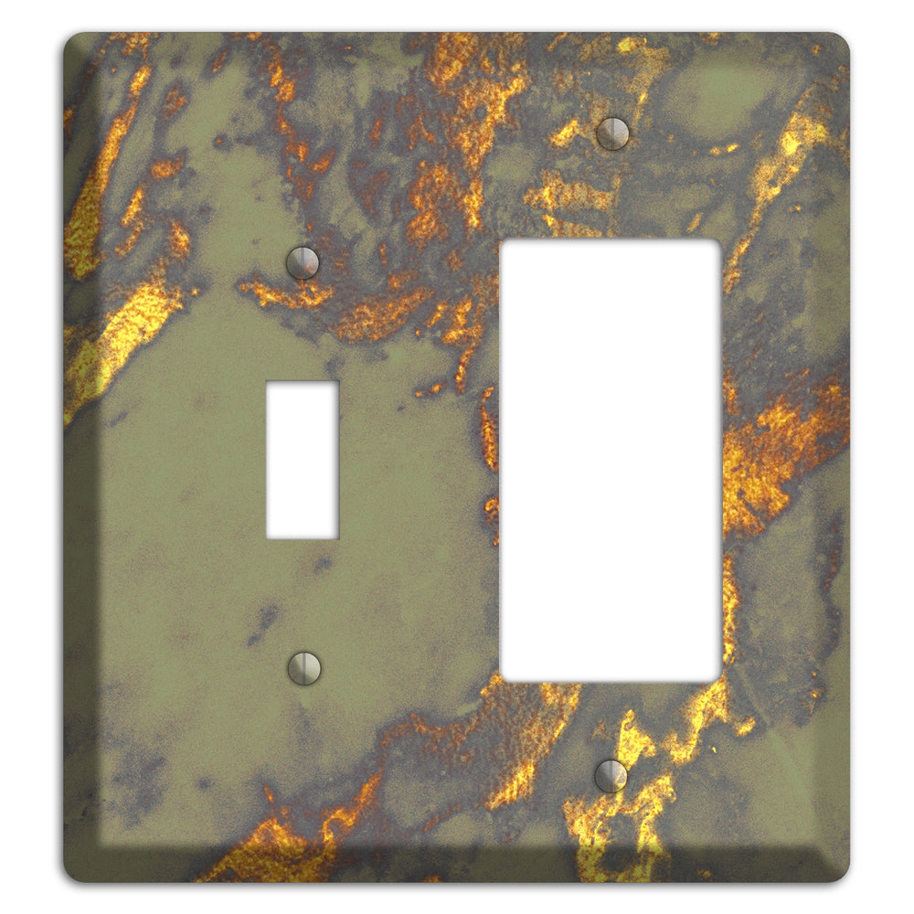 Gurkha Marble Toggle / Rocker Wallplate