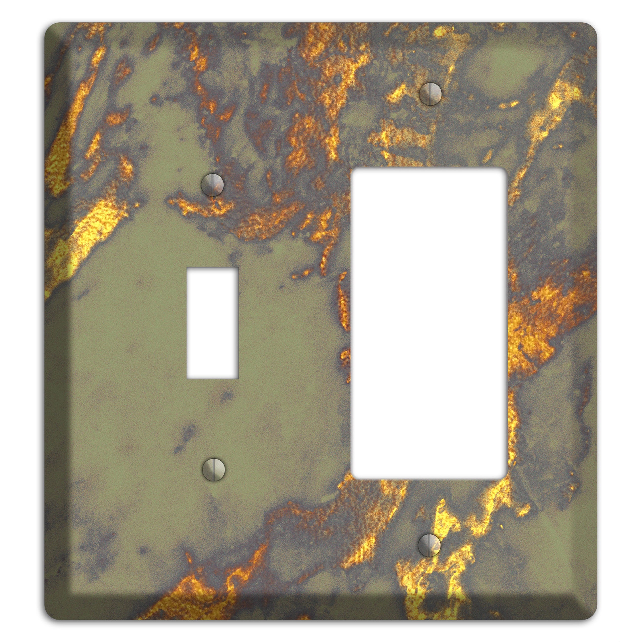 Gurkha Marble Toggle / Rocker Wallplate
