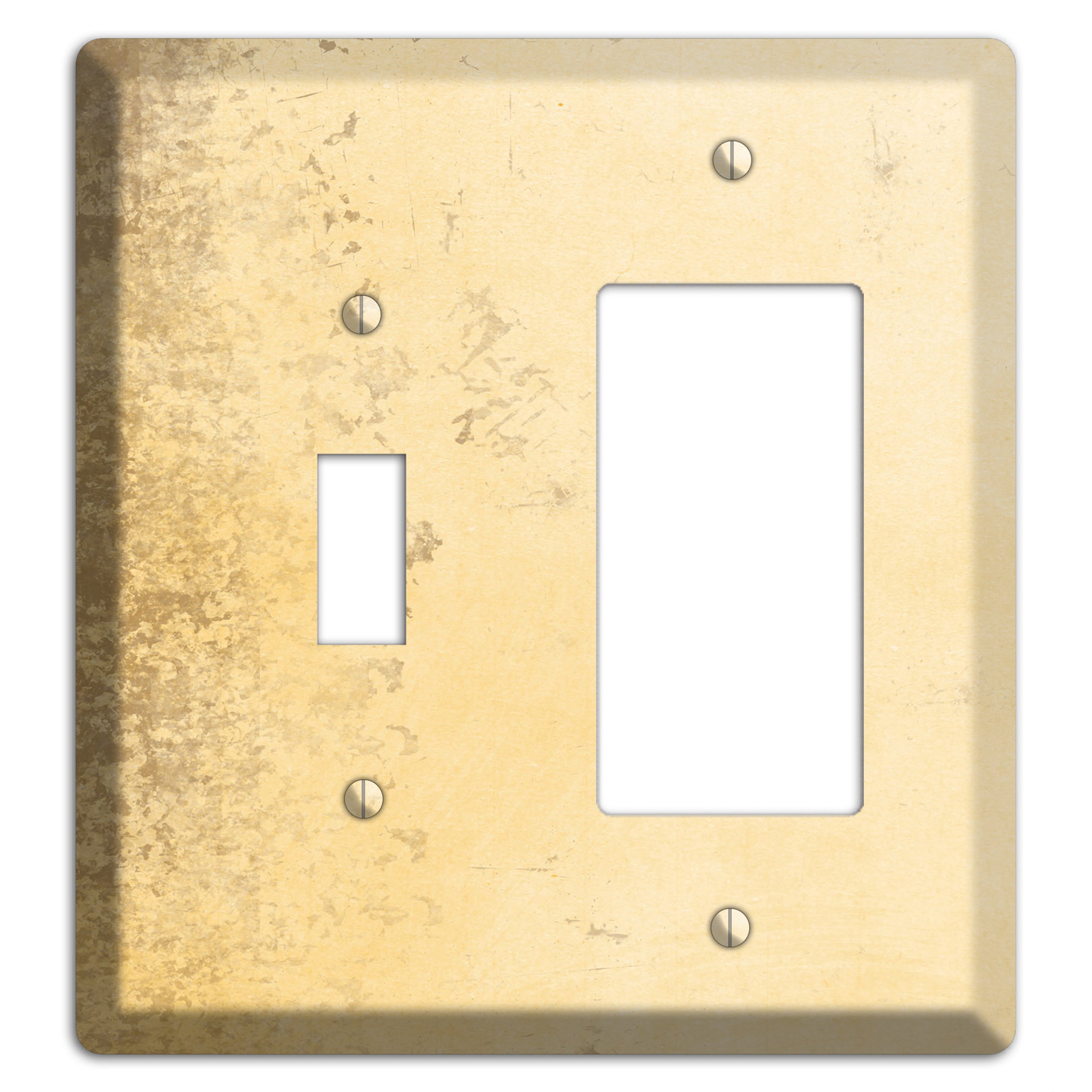 Astra Vintage Grunge Toggle / Rocker Wallplate