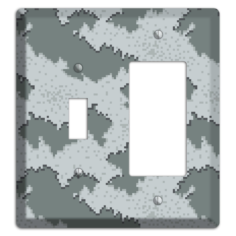 Marpat Winter Camo Toggle / Rocker Wallplate