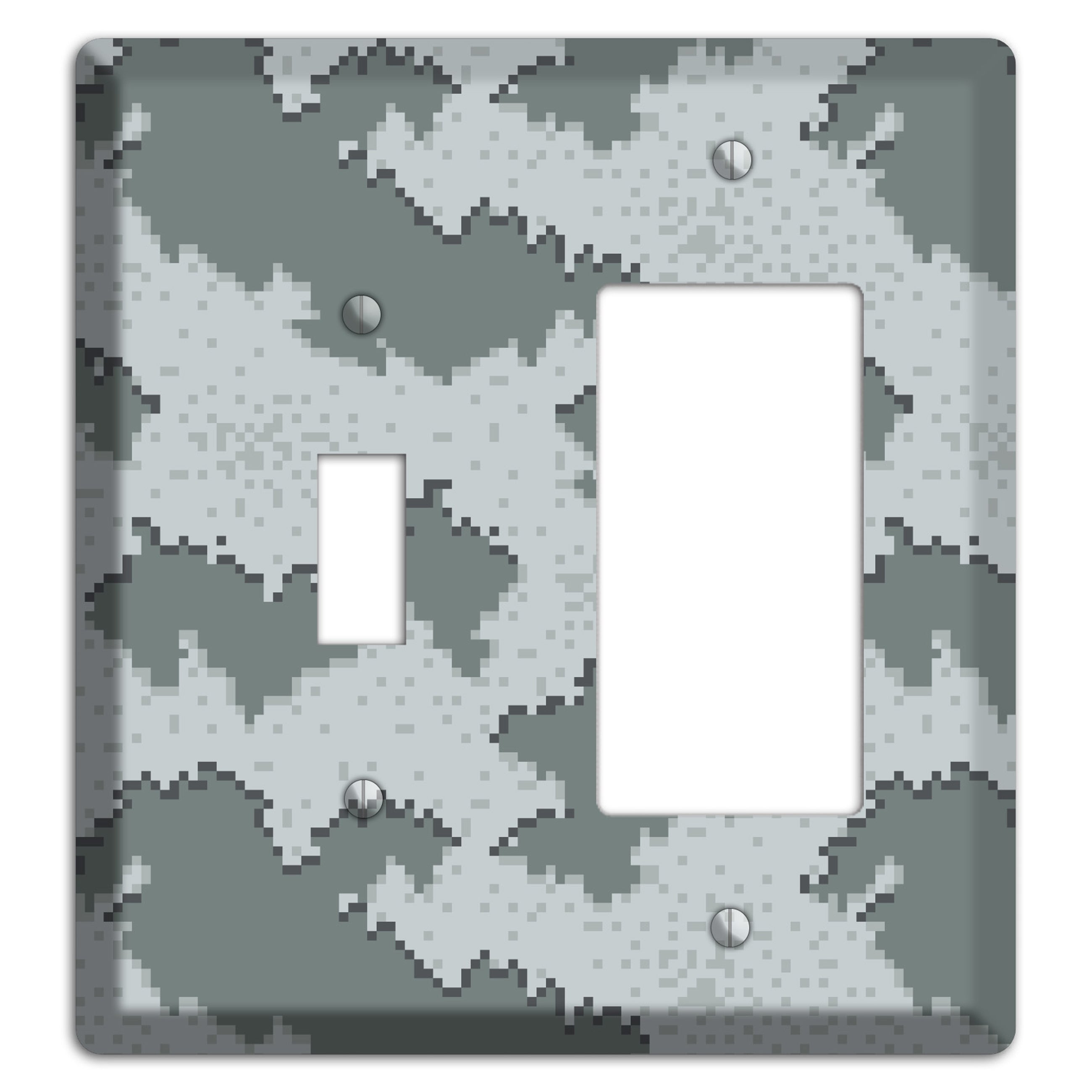 Marpat Winter Camo Toggle / Rocker Wallplate