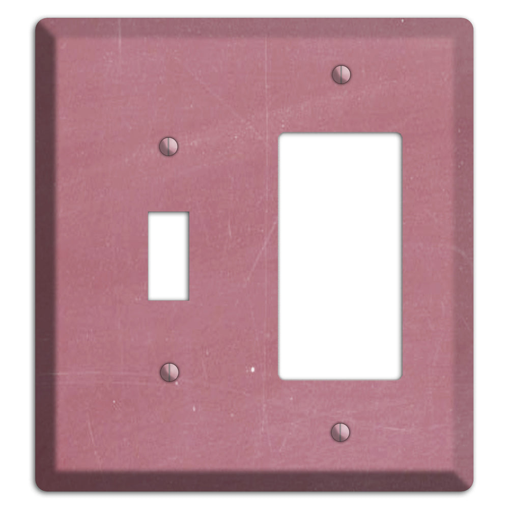 Chalk Pink Toggle / Rocker Wallplate