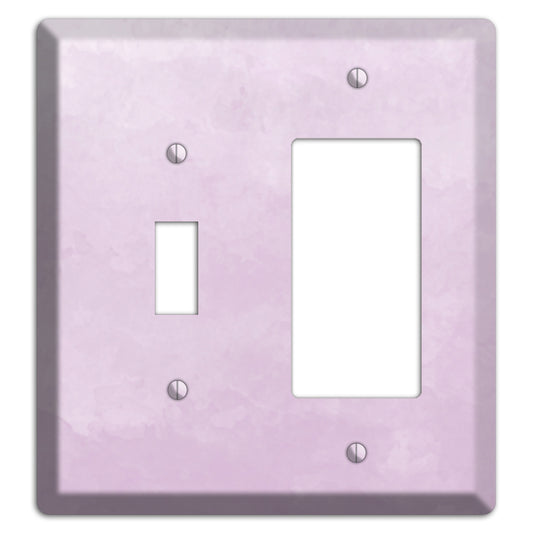 Lilac Ombre Toggle / Rocker Wallplate