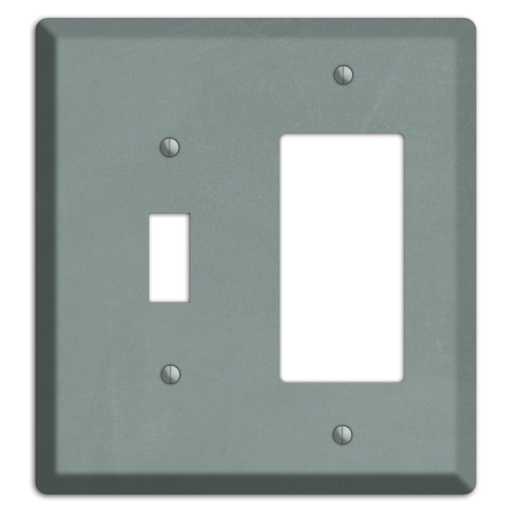 Chalk Faded Gree Toggle / Rocker Wallplate