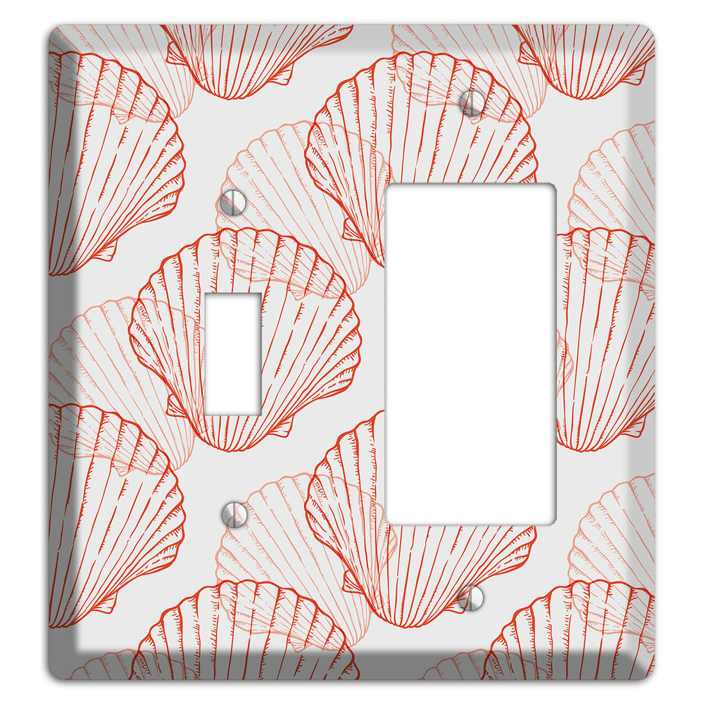 Shells 5 Toggle / Rocker Wallplate
