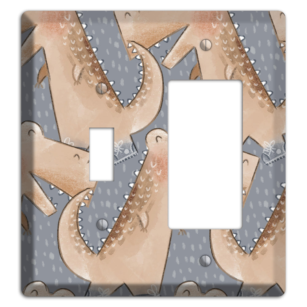 Alligator March Toggle / Rocker Wallplate