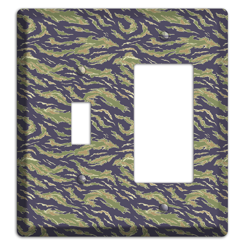 Vietnam Tiger 1 Camo Toggle / Rocker Wallplate