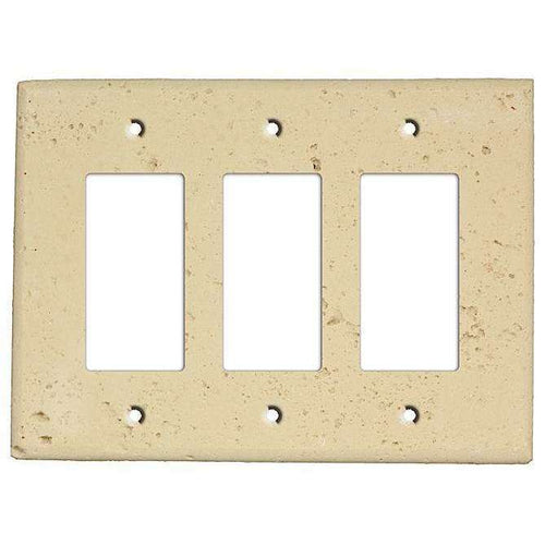 Sand Stone Triple Rocker Cover Plate