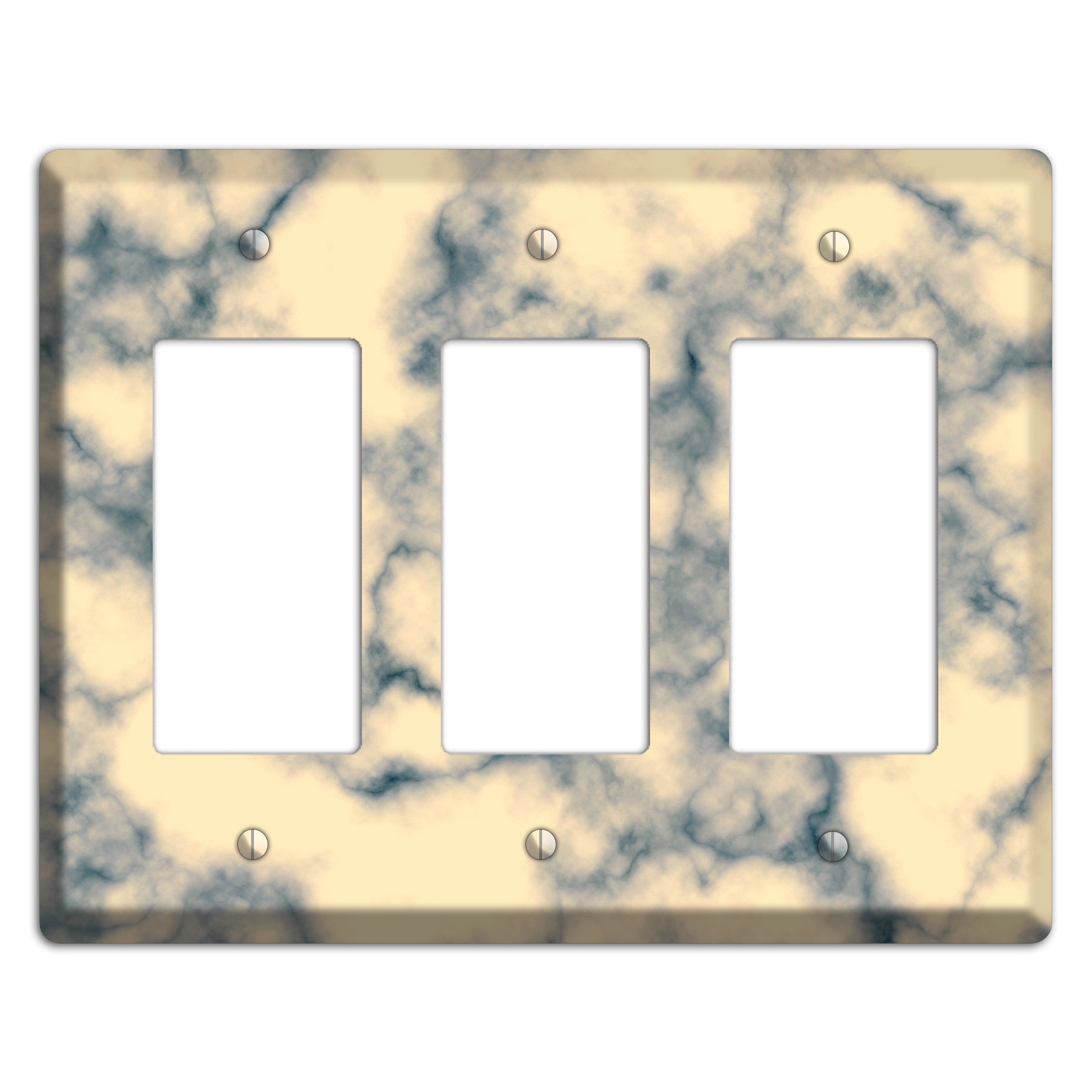 Mantle Marble 3 Rocker Wallplate