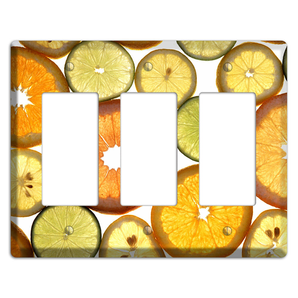 Fruit 3 Rocker Wallplate